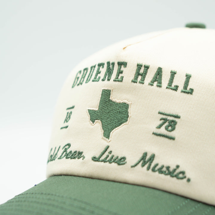 Gruene Hall Script Cap