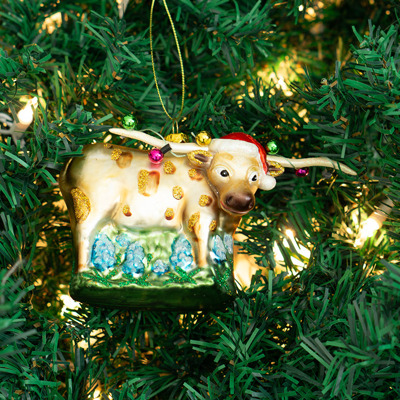 Longhorn Lights Ornament #TT0502