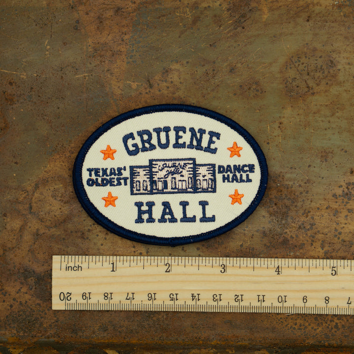 Texas' Oldest Dance Hall Oval Patch