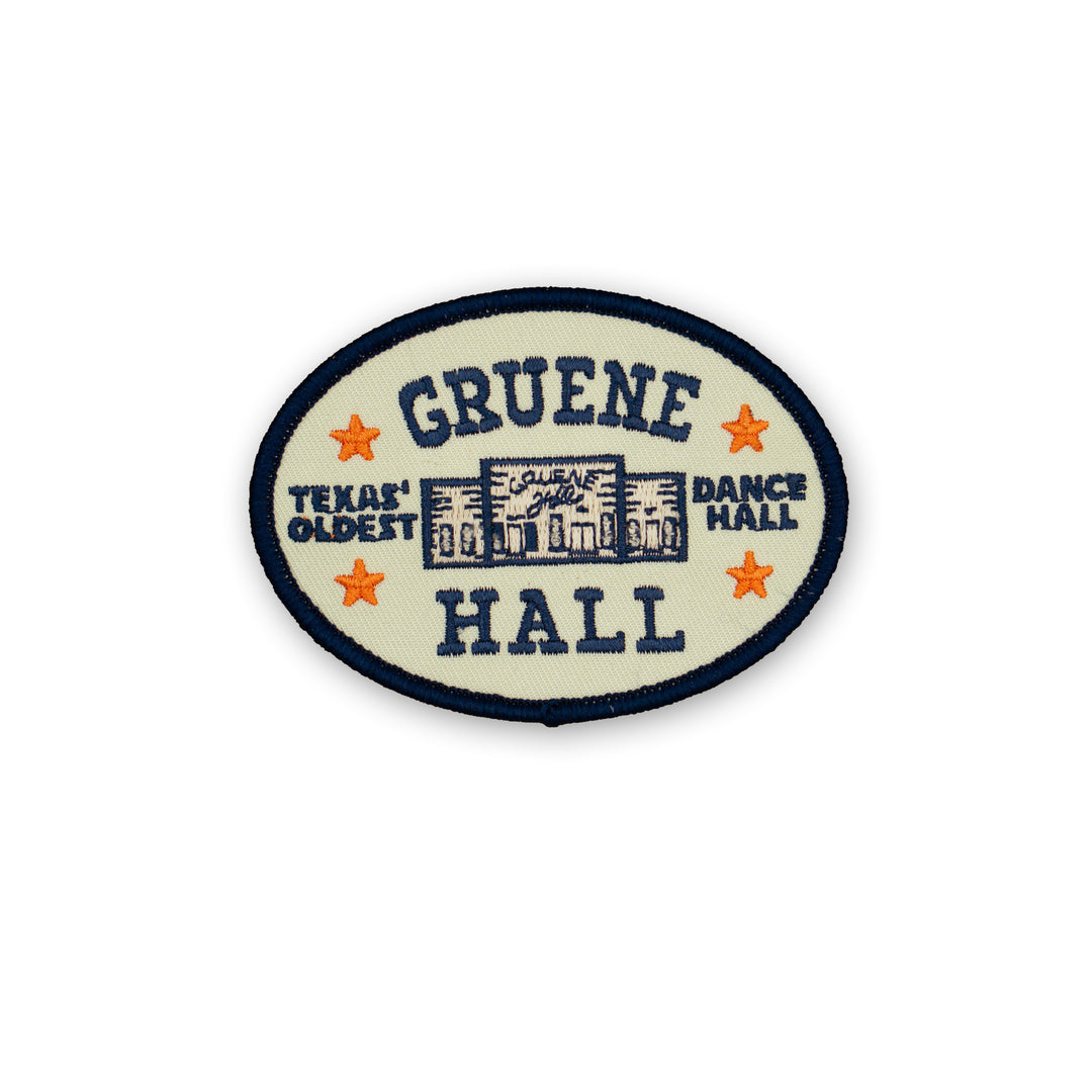 Texas' Oldest Dance Hall Oval Patch