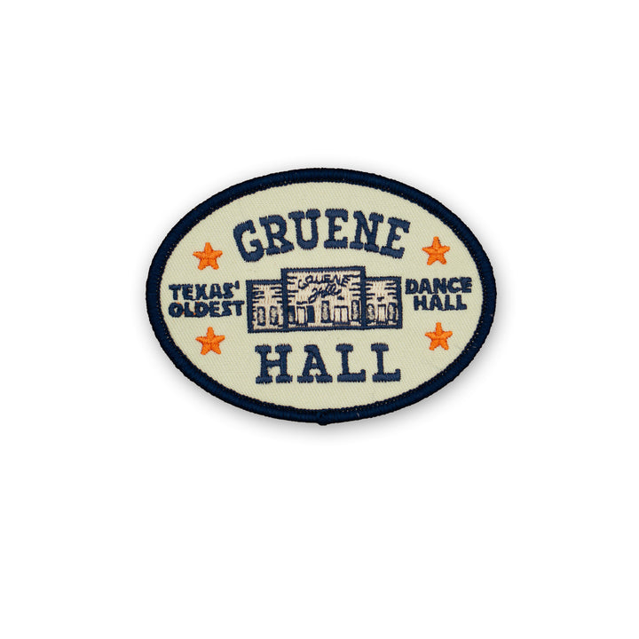 Texas' Oldest Dance Hall Oval Patch
