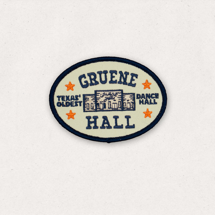 Texas' Oldest Dance Hall Oval Patch