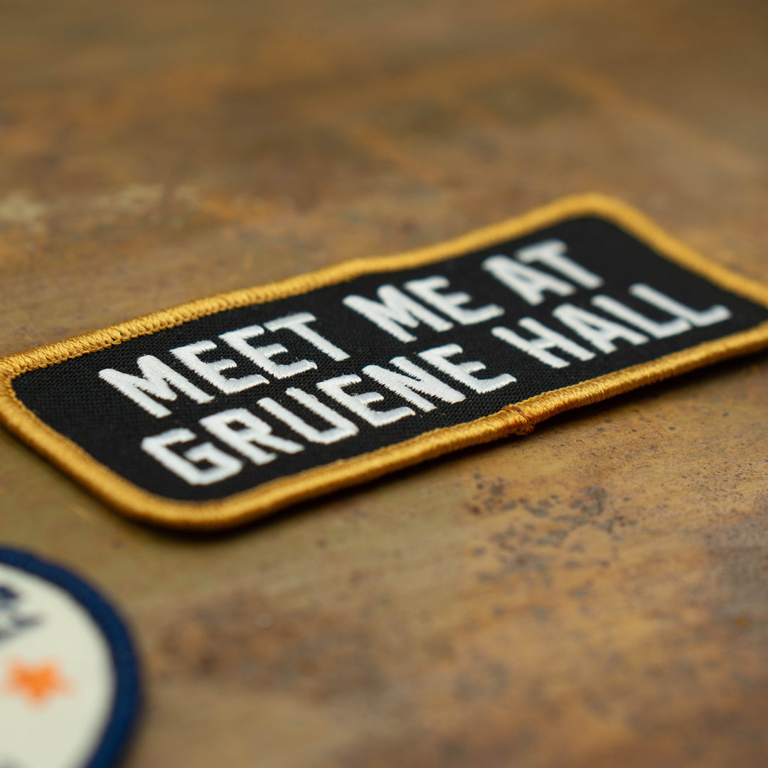 Meet Me at Gruene Hall Patch