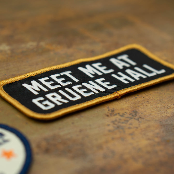 Meet Me at Gruene Hall Patch