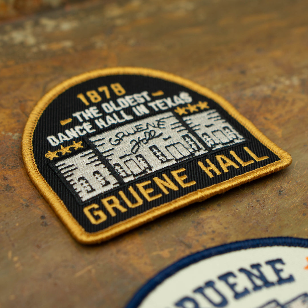 Gruene Hall patch closeup