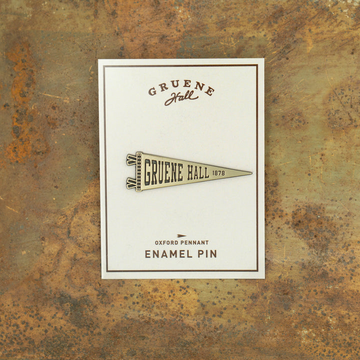 Oxford Pennant x Gruene Hall 1878 Pennant Pin