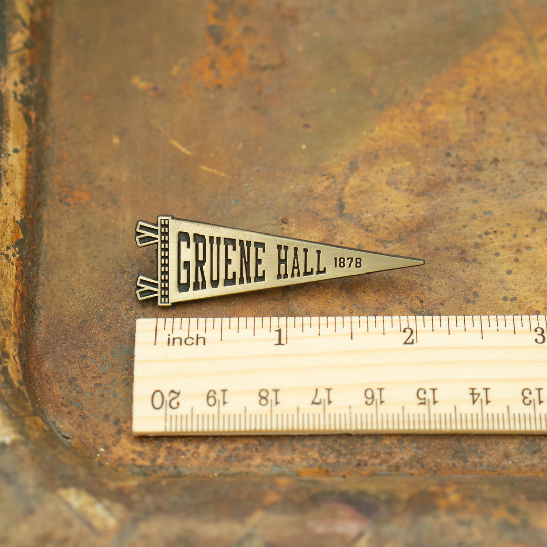 Oxford Pennant x Gruene Hall 1878 Pennant Pin
