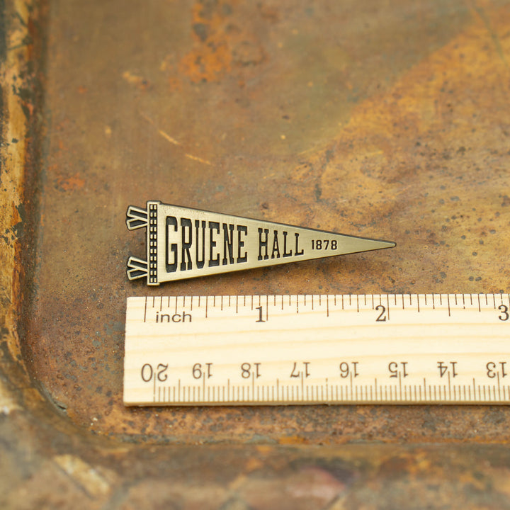 Oxford Pennant x Gruene Hall 1878 Pennant Pin