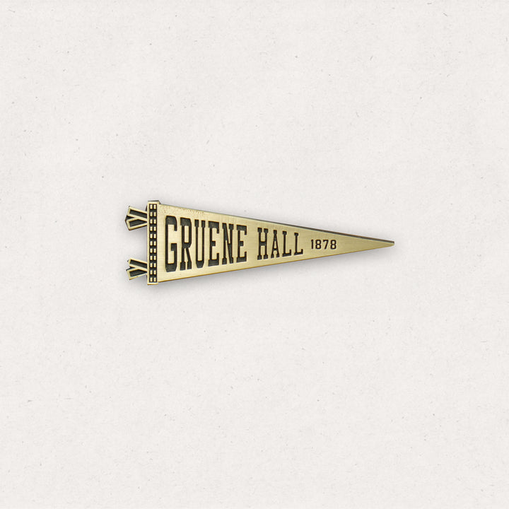 Oxford Pennant x Gruene Hall 1878 Pennant Pin