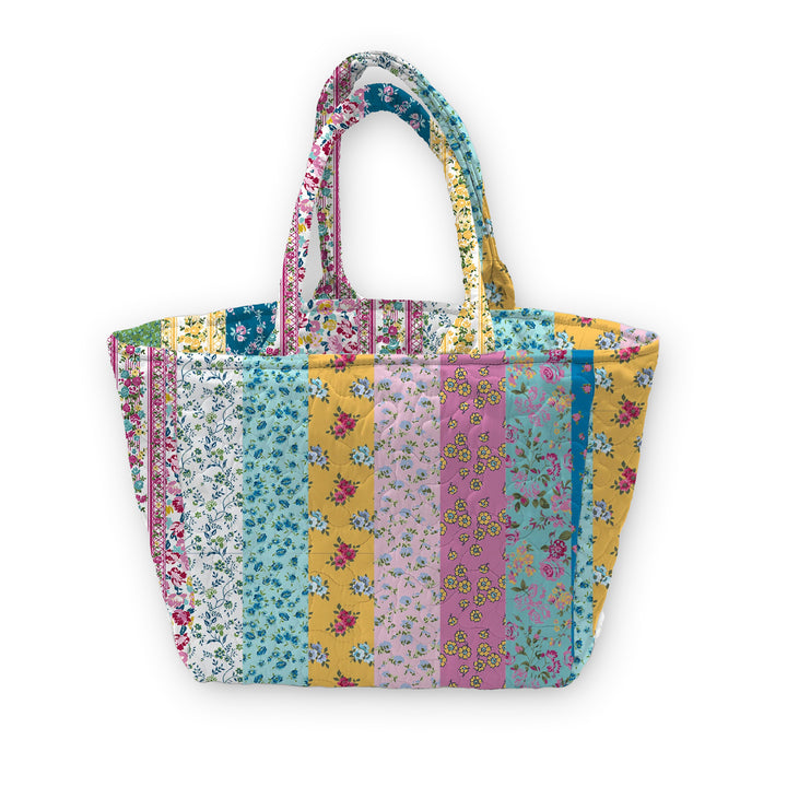 Paige Patch Stripe Quilted Handbag #QTB211JL