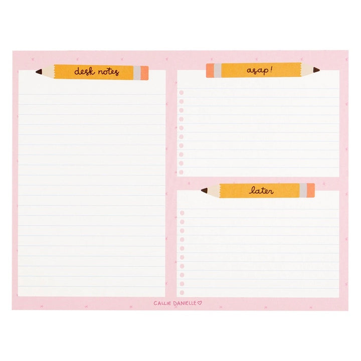 Pencil To-Do Desk Notepad #511931