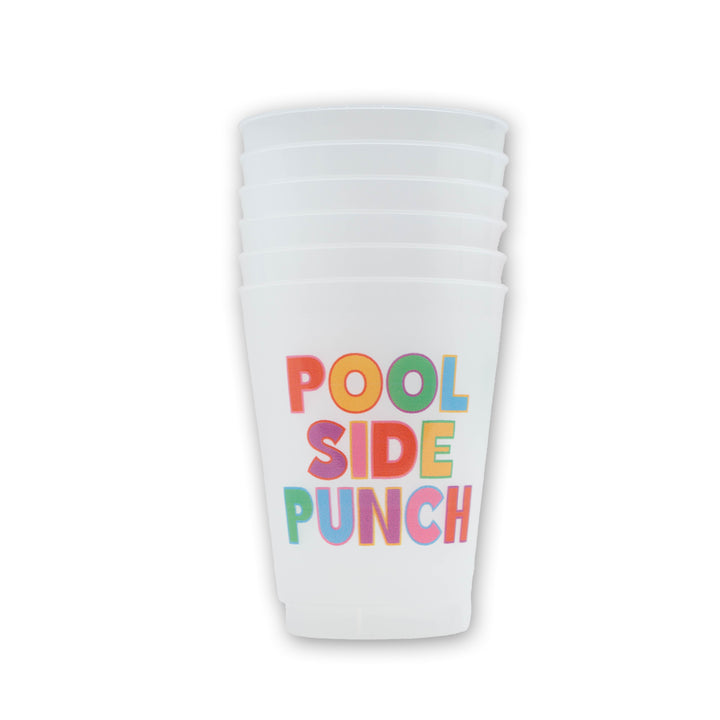 Pool Side Punch Frosted Cups 6pk
