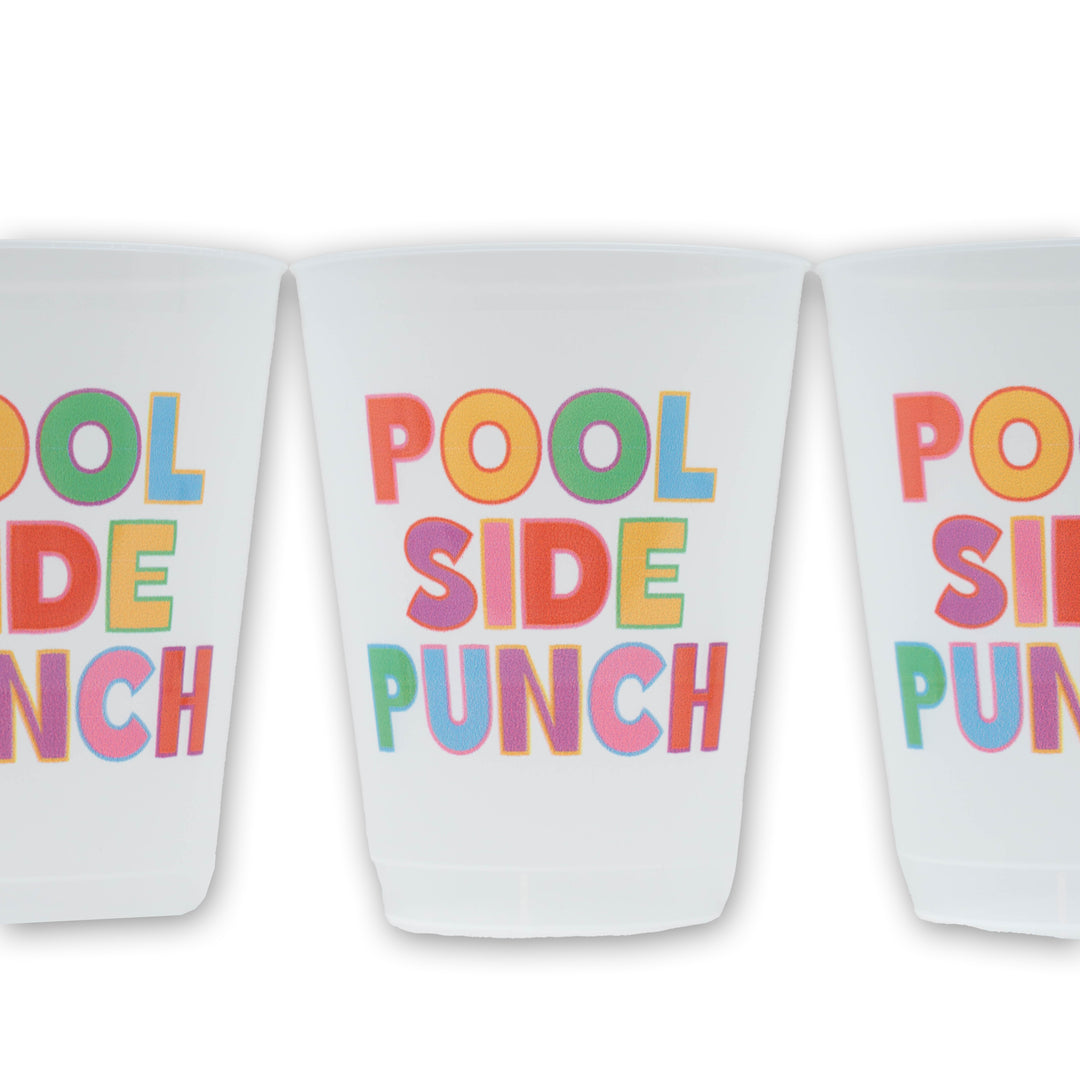 Pool Side Punch Frosted Cups 6pk