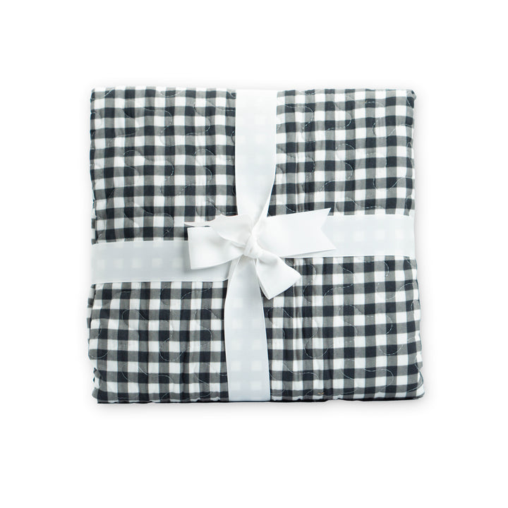 Anthia Gingham Quilted Baby Blanket #QD9811KBB