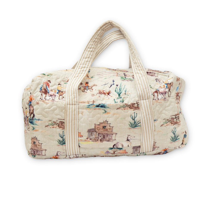 Retro Cowboy Duffel Bag #QDB316