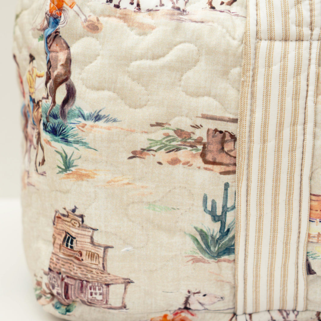 Retro Cowboy Duffel Bag #QDB316