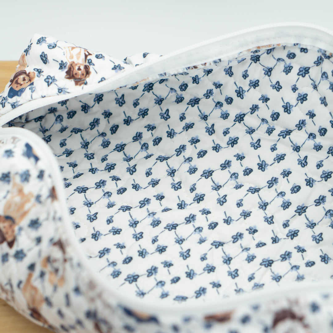Cowboy Pups Quilted Hot Tool Bag #QHT310A