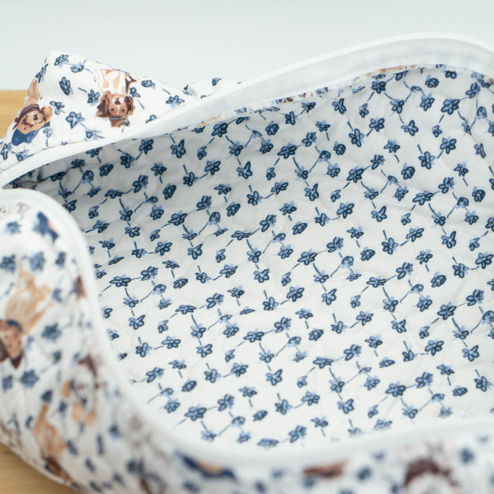 Cowboy Pups Quilted Hot Tool Bag #QHT310A