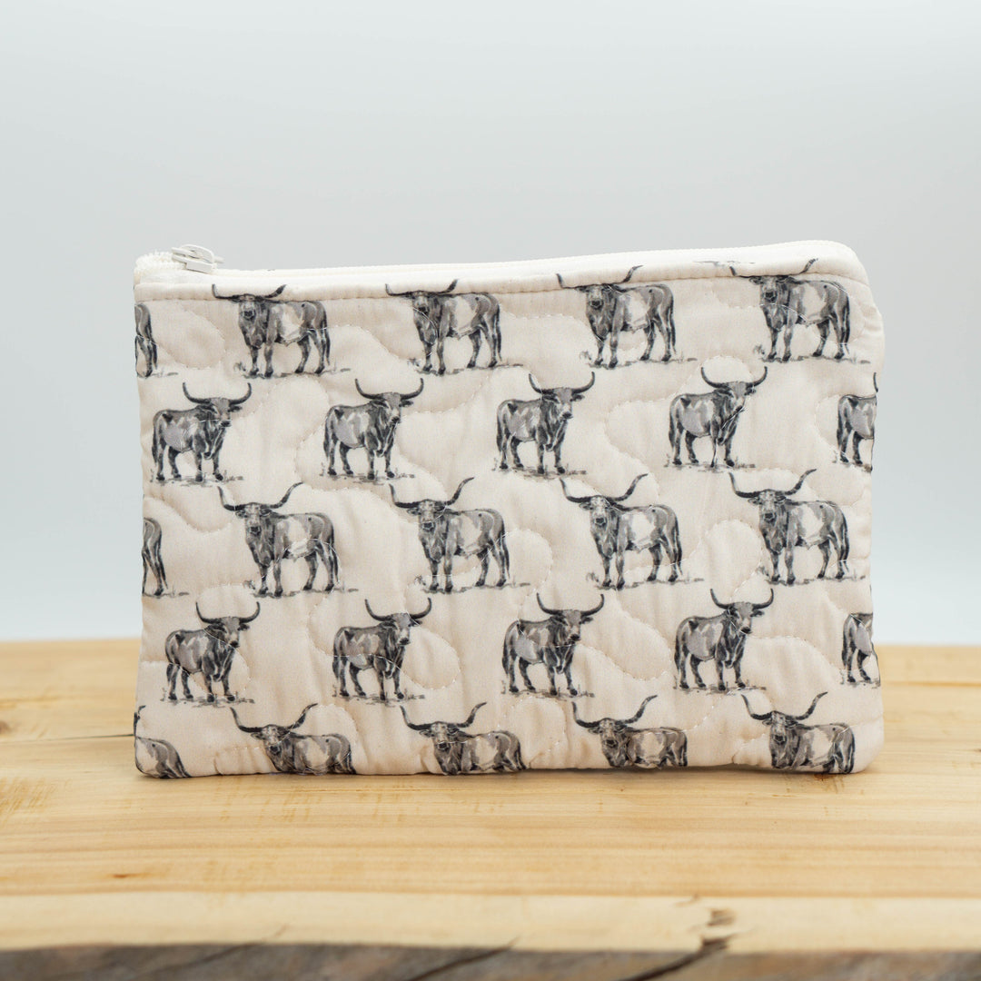Hey Y'all Quilted Zipper Bag #QMB286KH