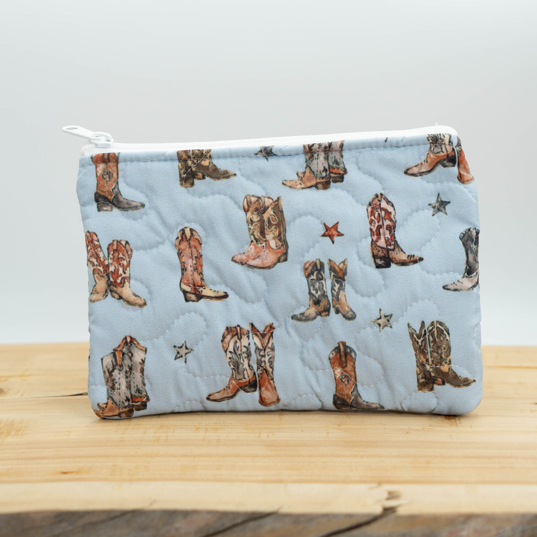 Blame It All On My Roots Quilted Zipper Bag #QMB352