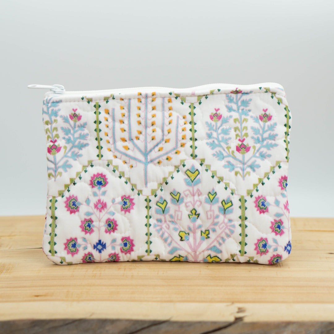 It's Fine, I'm Fine Quilted Zipper Bag #QMB353