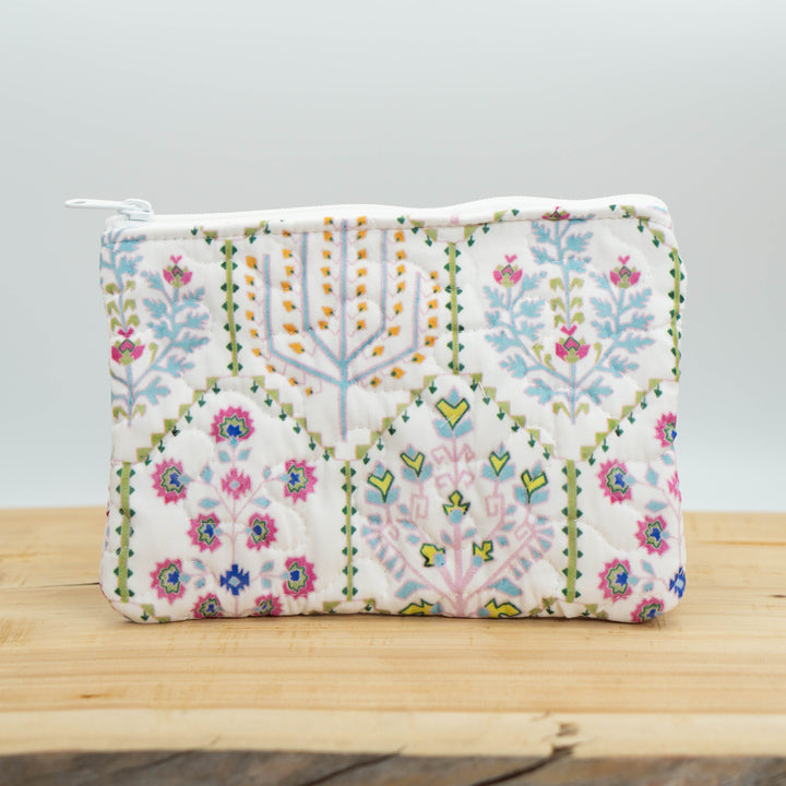 It's Fine, I'm Fine Quilted Zipper Bag #QMB353