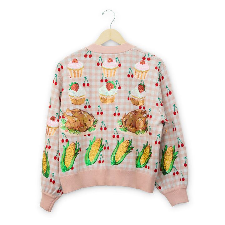 Thanksgiving Cherry Cardigan #HOLID26N20