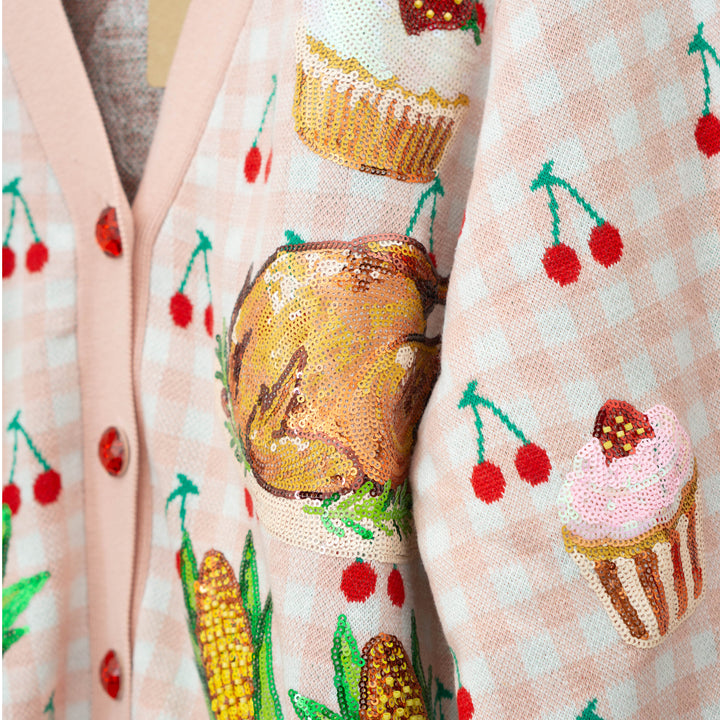 Thanksgiving Cherry Cardigan #HOLID26N20