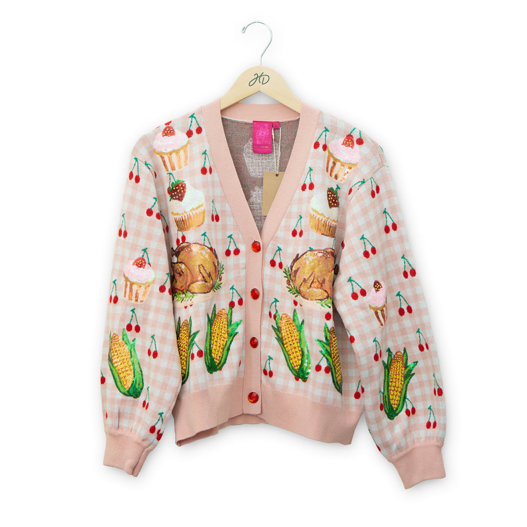Thanksgiving Cherry Cardigan #HOLID26N20