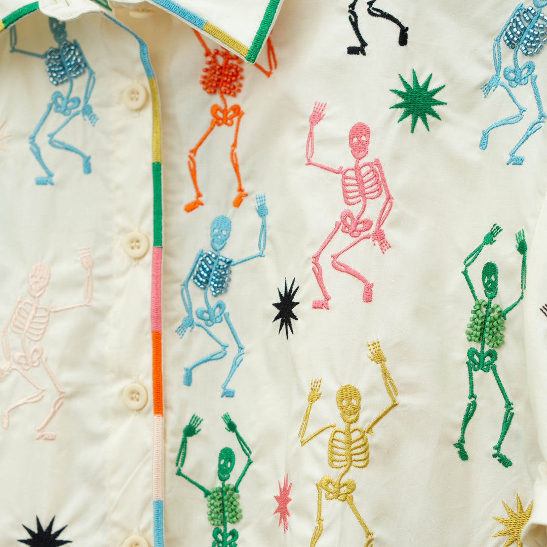 Multi Skeleton Shirt #HOLID26N36