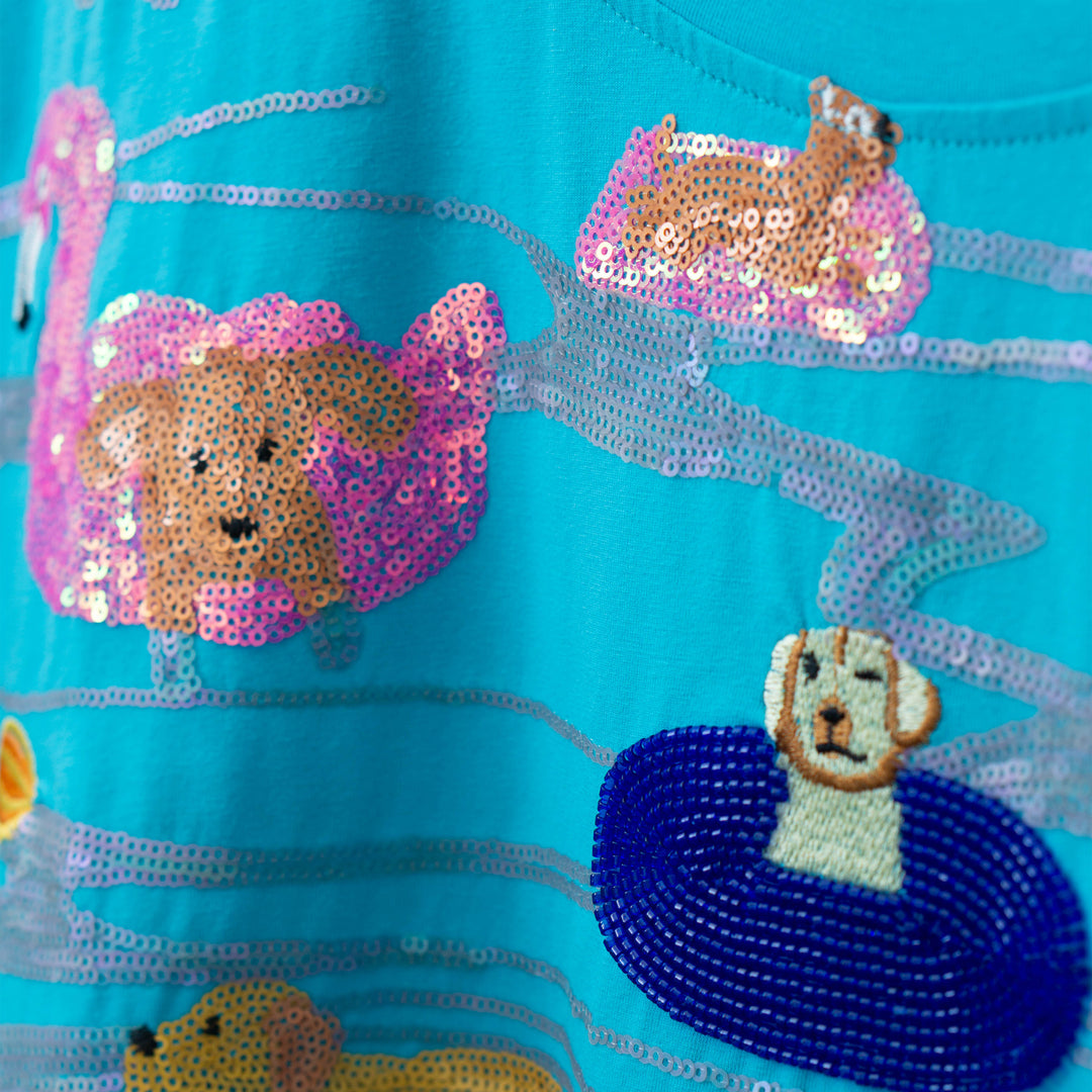 Dogs on Tubes T-Shirt #SUM2786