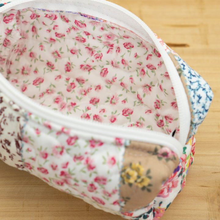 Patchwork Quilted Small Hot Tools Bag #QST314