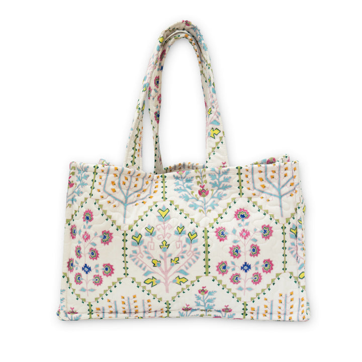 Tavi Quilted Tote Bag #QTB275W