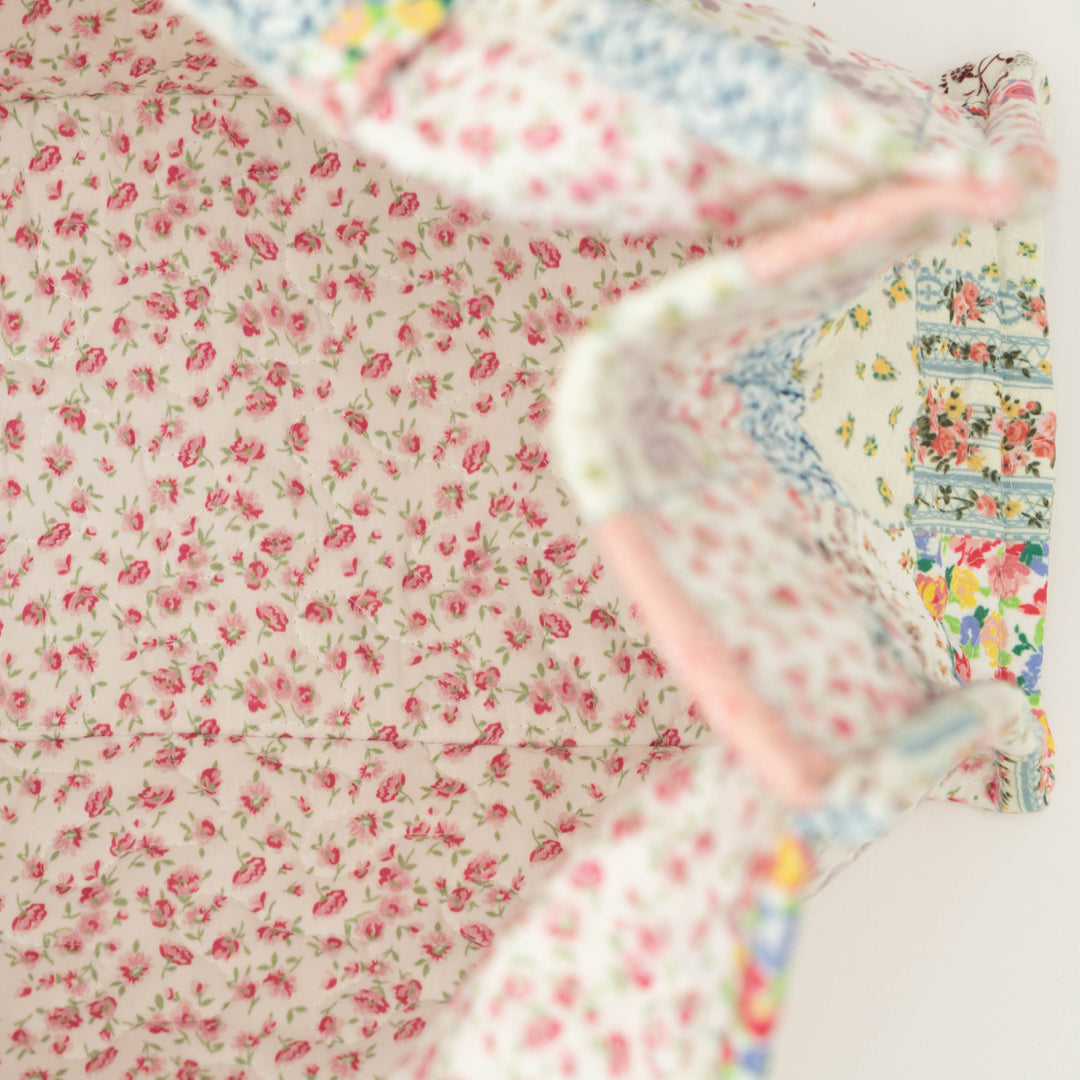 Patchwork Quilted Tote Bag #QTB314