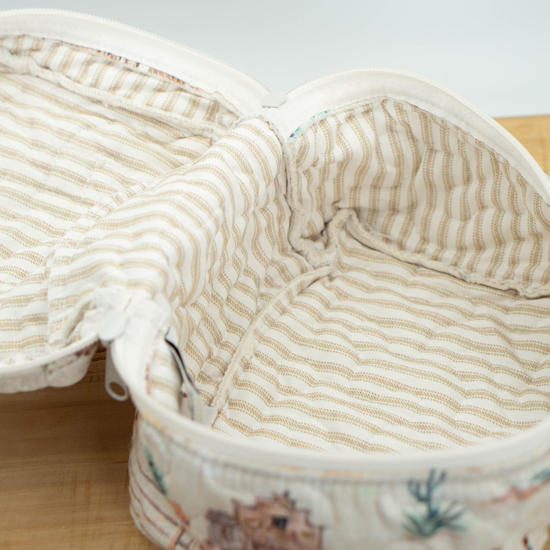 Retro Cowboy Quilted Travel Case #QTC316