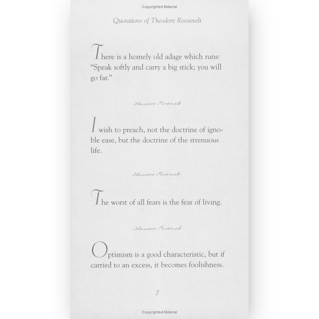 Quotations of Theodore Roosevelt