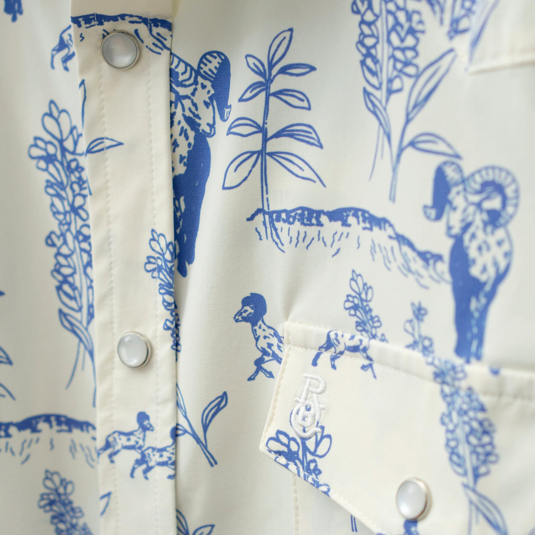 Big Horn Meadow Pearl Snap Shirt
