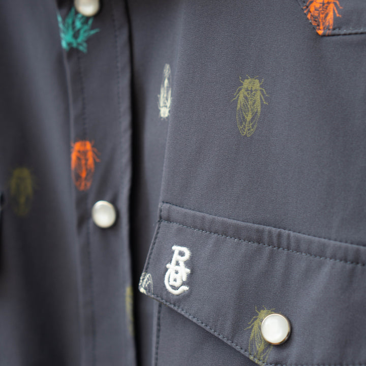 Cicada Pearl Snap Shirt