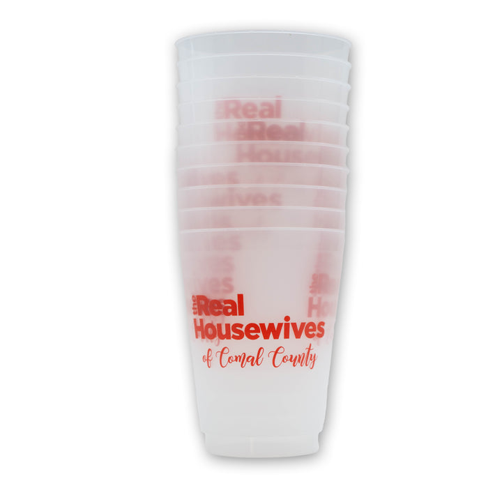 Real Housewives of Comal County Frosted Cups 10pk