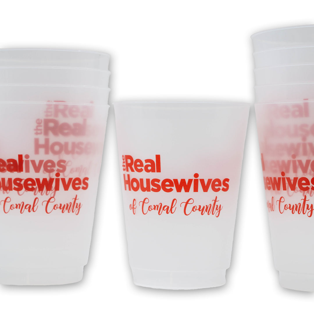 Real Housewives of Comal County Frosted Cups 10pk