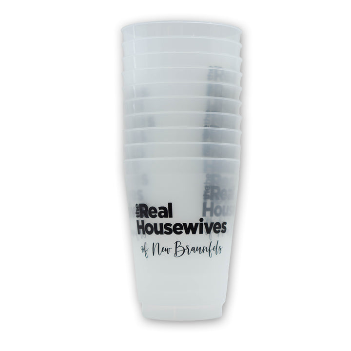 Real Housewives of New Braunfels Frosted Cups 10pk