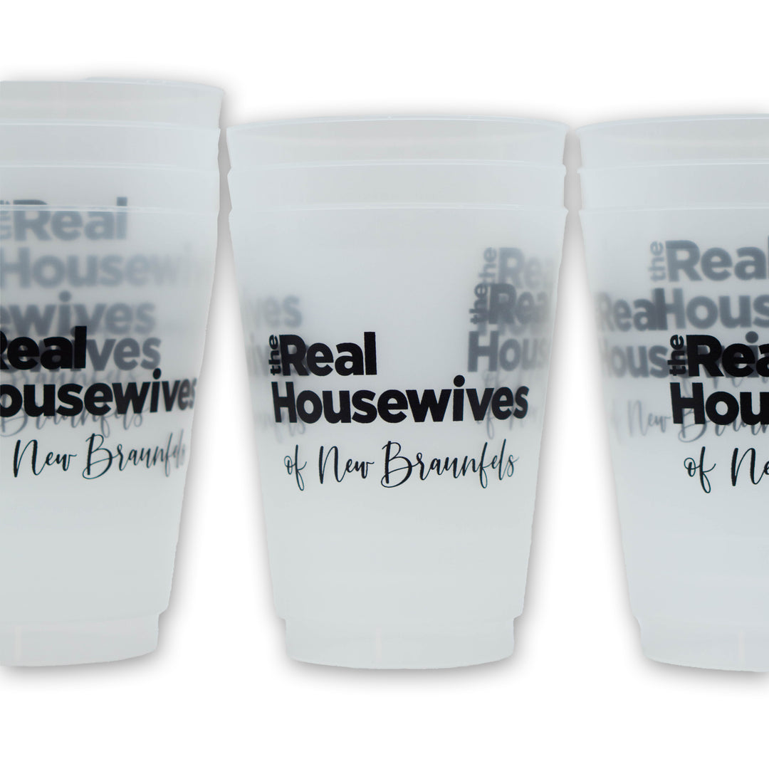 Real Housewives of New Braunfels Frosted Cups 10pk