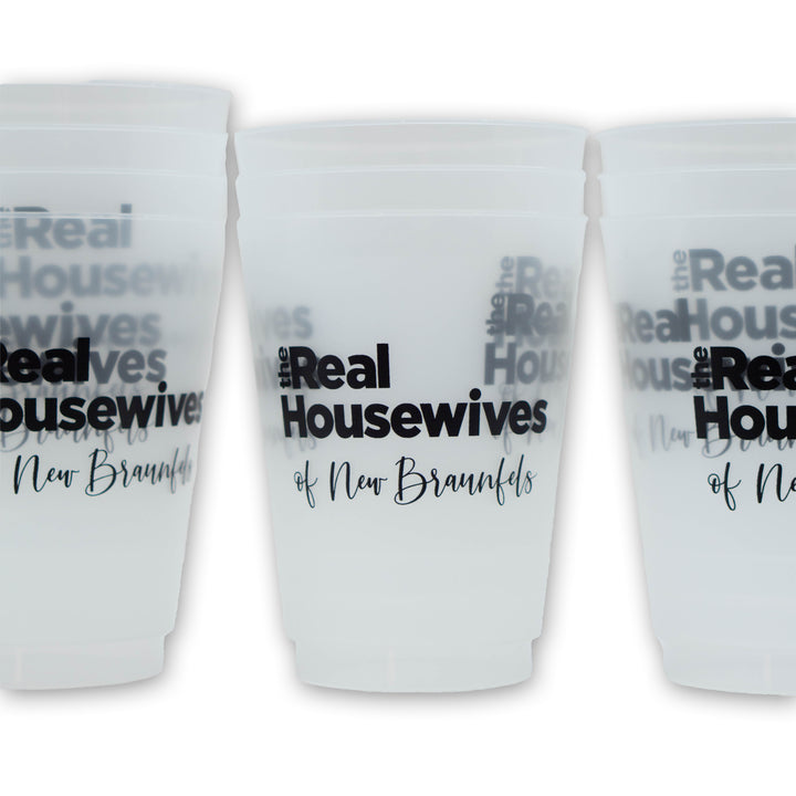 Real Housewives of New Braunfels Frosted Cups 10pk