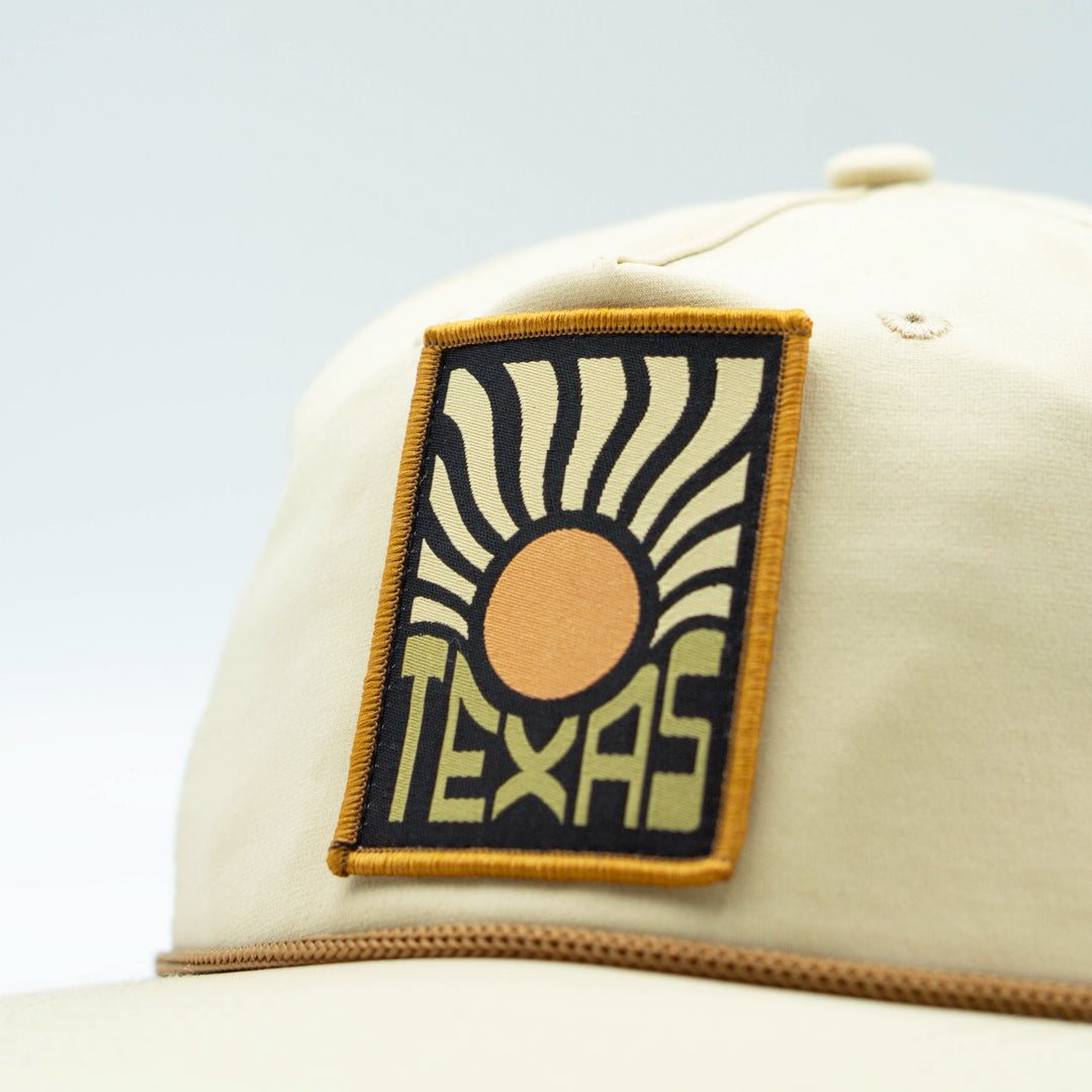 Texas Sun Patch Rope Cap