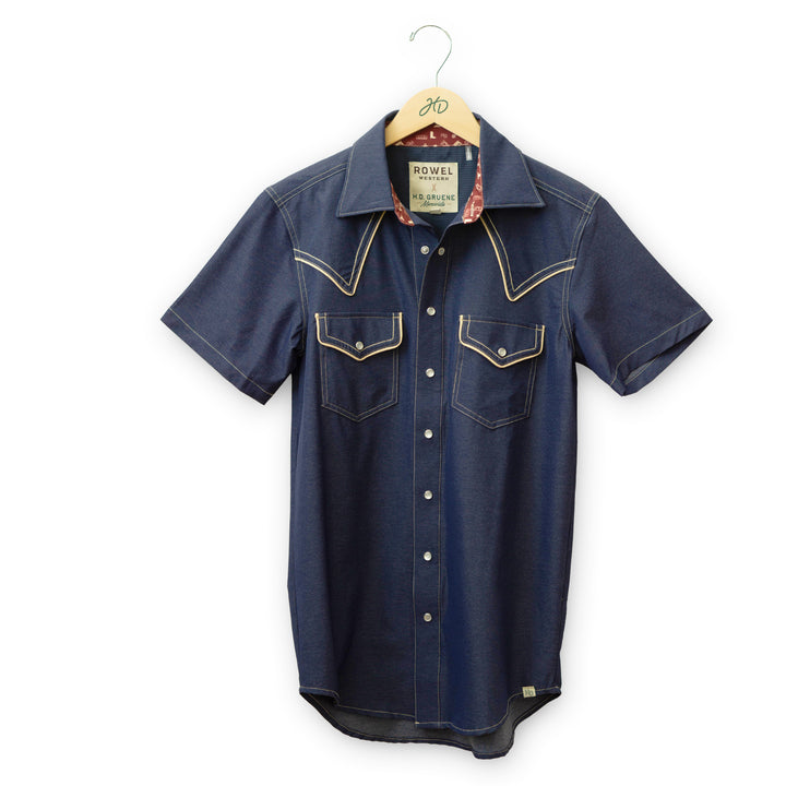 Vintage Western Pearl Snap Shirt