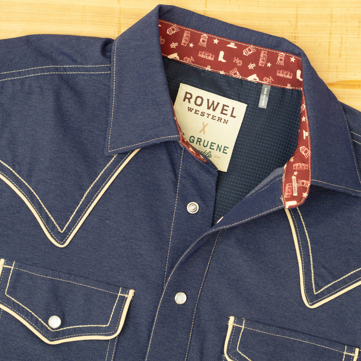 Vintage Western Pearl Snap Shirt