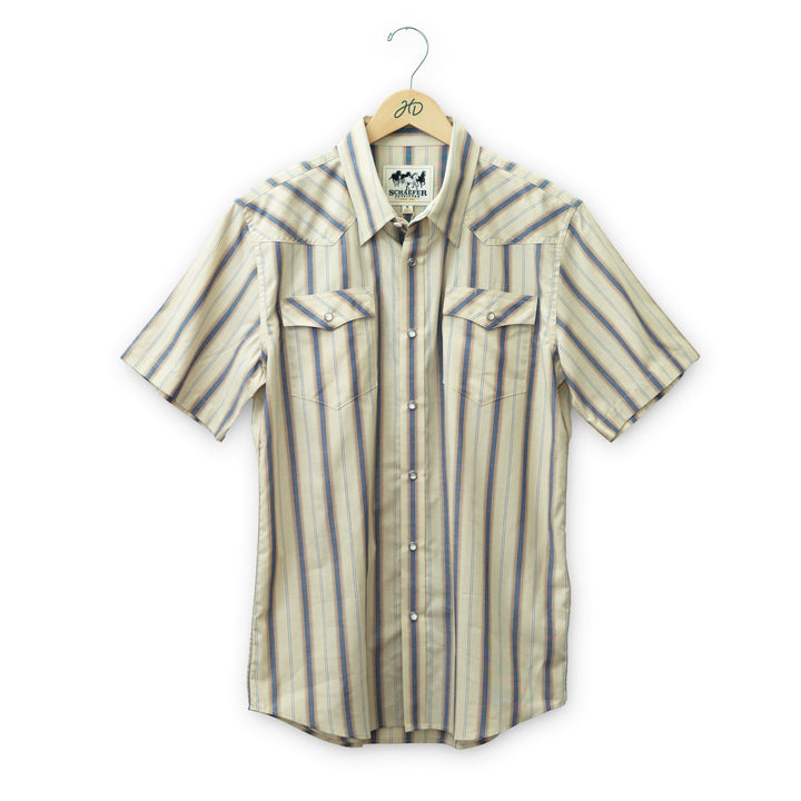 Vintage Cotton Pearl Snap Shirt