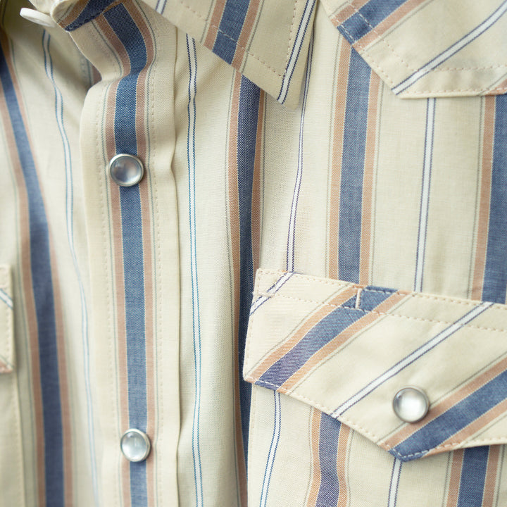 Vintage Cotton Pearl Snap Shirt