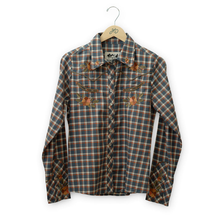 Embroidered Snap Shirt