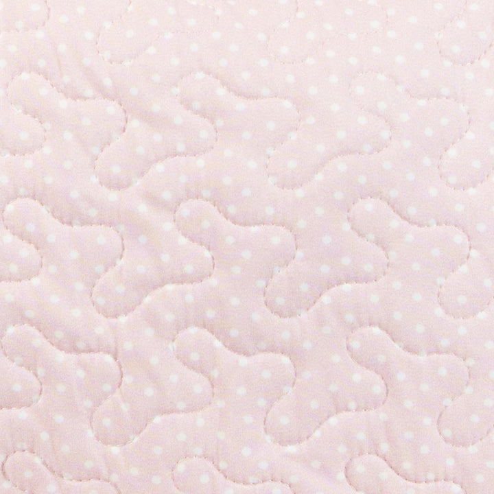 Sunny Dots Quilted Zipper Tote Bag
